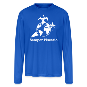 VF ‘Always Fishing” UPF - royal blue