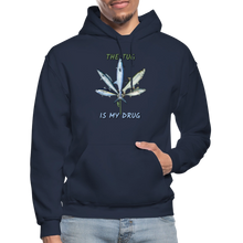 Load image into Gallery viewer, Tug Drug Heavy Blend Hoodie - navy