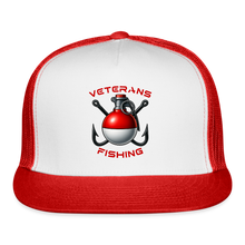 Load image into Gallery viewer, VF Bobber Cap - white/red