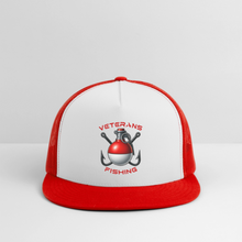 Load image into Gallery viewer, VF Bobber Cap - white/red