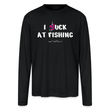 Load image into Gallery viewer, VF “I suck” UPF Shirt - black