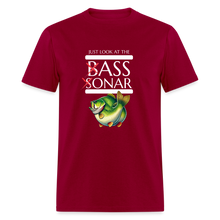 Load image into Gallery viewer, VF Bass Sonar Tee - dark red